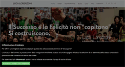 Desktop Screenshot of lucalorenzoni.it
